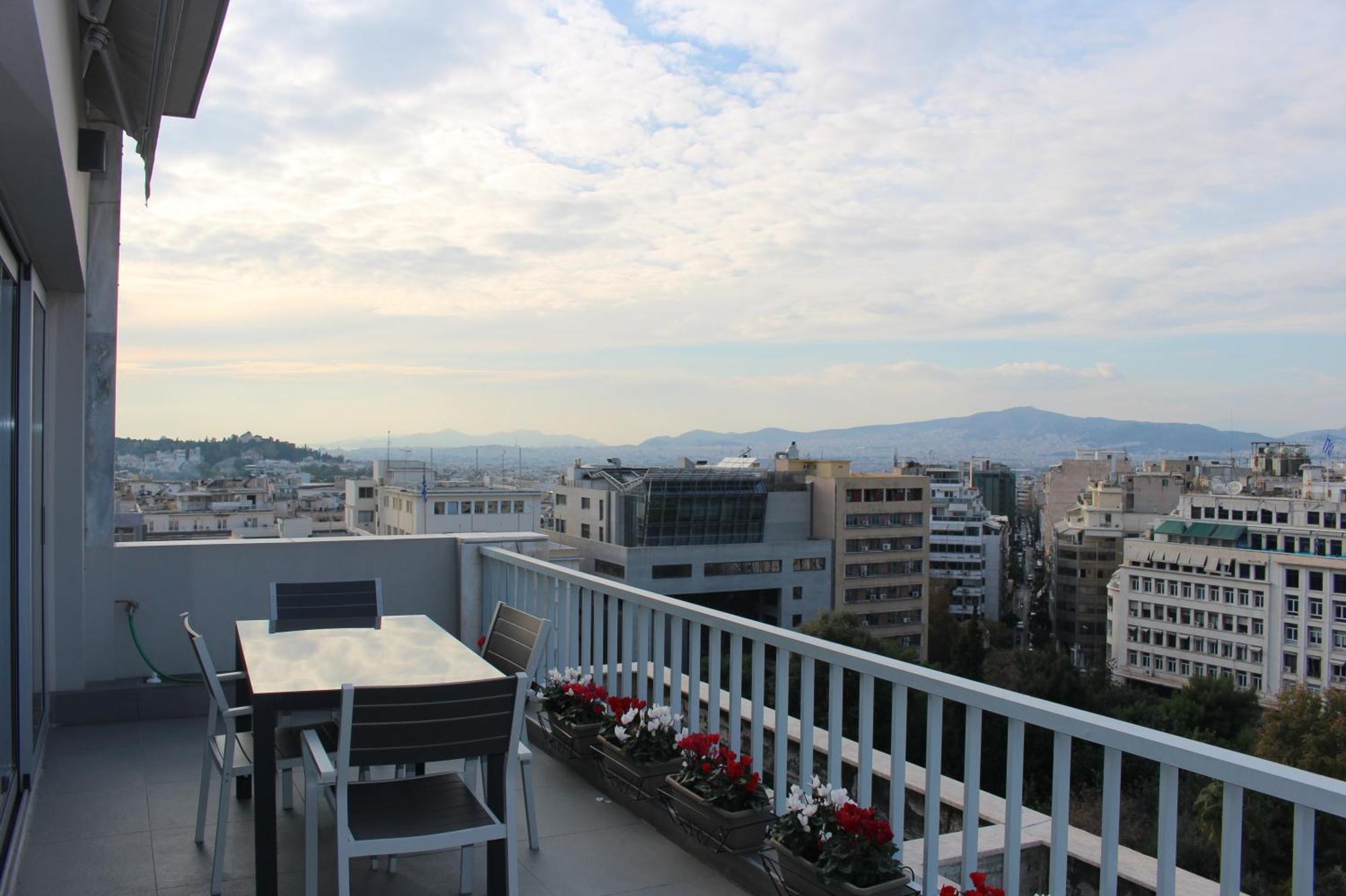 Central Athens Loft Esterno foto