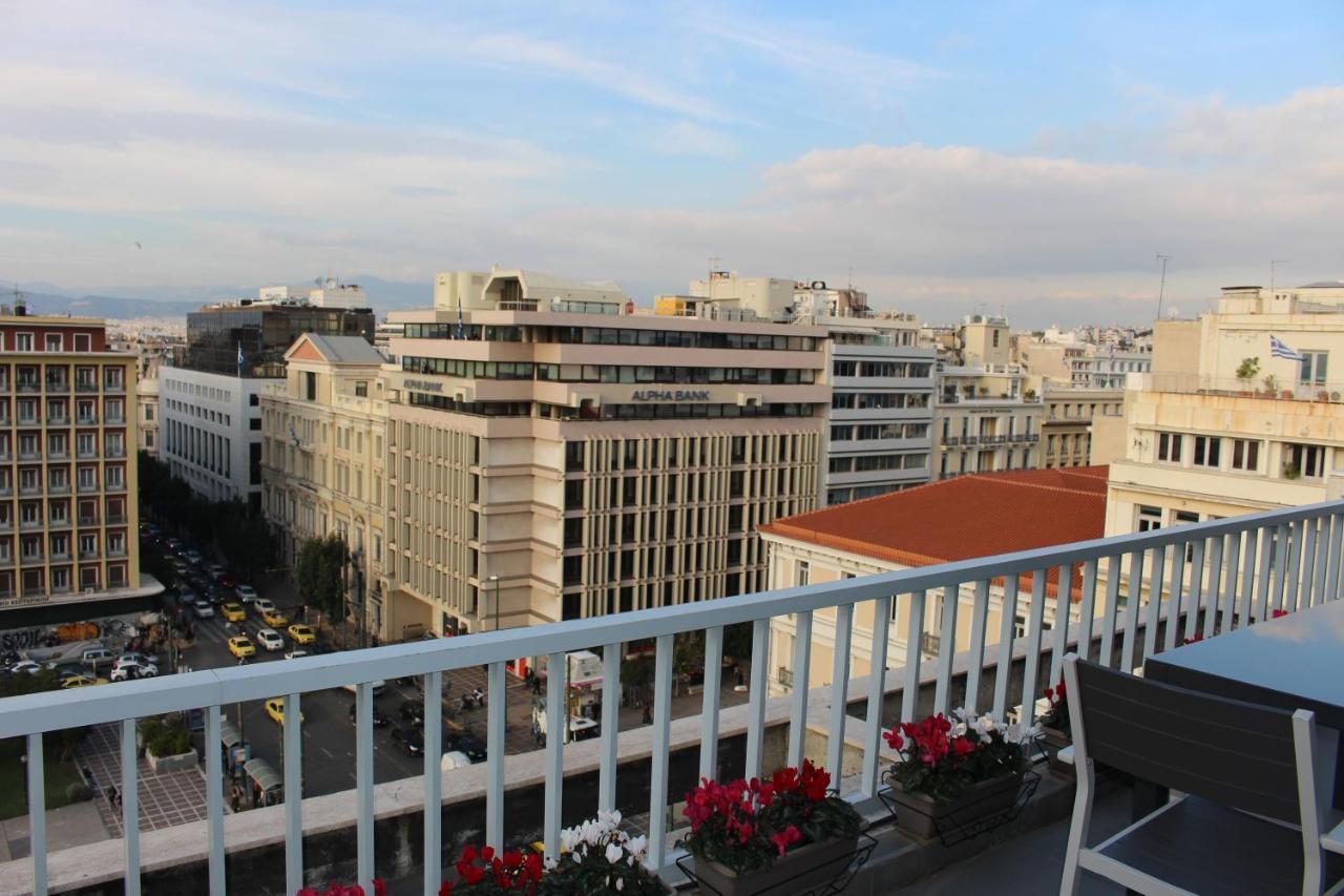 Central Athens Loft Esterno foto